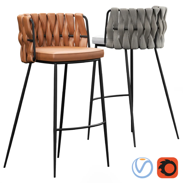 LoftDesigne Bar Stool 2678 — Descargar