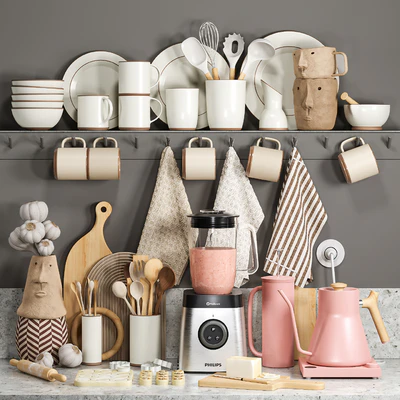 Decorative kitchen set 07 — Вид 1