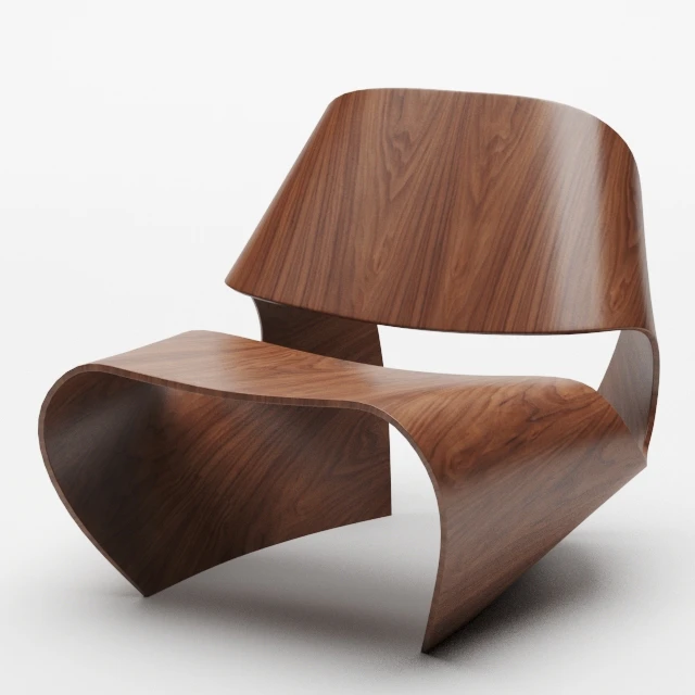 Кресло Cowrie Chair by Brodie Neill — Скачать