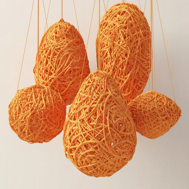 Branch decor lamp egg n1 / Chandeliers from branches "egg" — Descargar