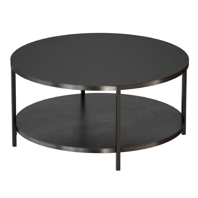 Круглый Журнальный столик Echelon Round Coffee Table (Crate and Barrel) — Скачать
