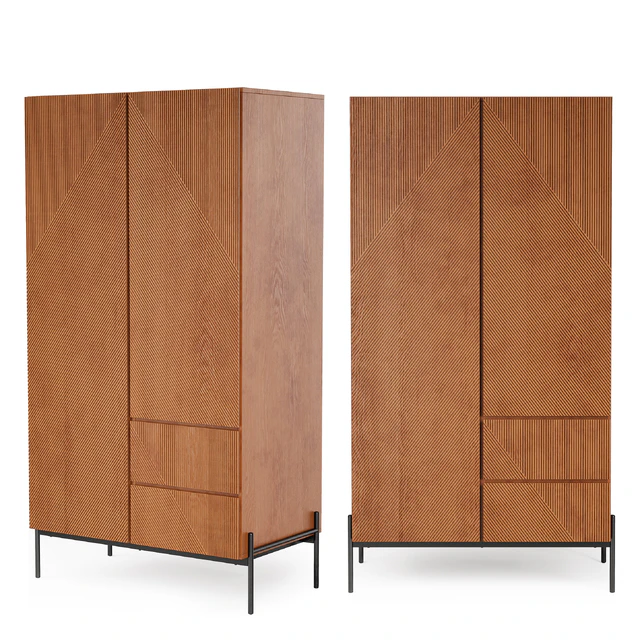 Lodge Wardrobe with 2 doors — Descargar