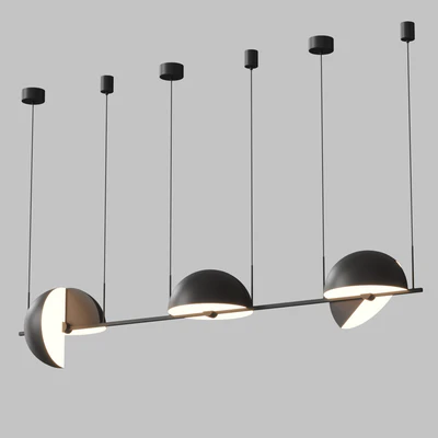 Triple Trapeze Pendant by Jette Scheib — Ver 1