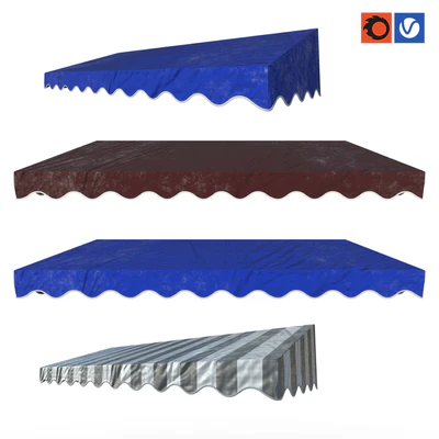 Awning set kitbash vol.10 — Ver 3