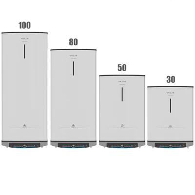 Electric water heater set ARISTON VELIS LUX INOX PW ABSE WIFI — Ver 1