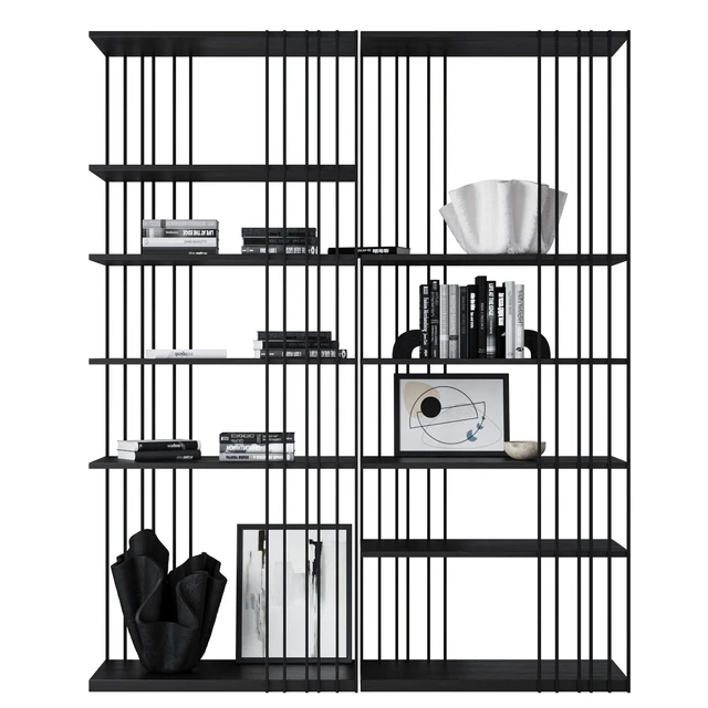 Shelving Arsenal Rovere Bruciato by Cattelan Italia — Download