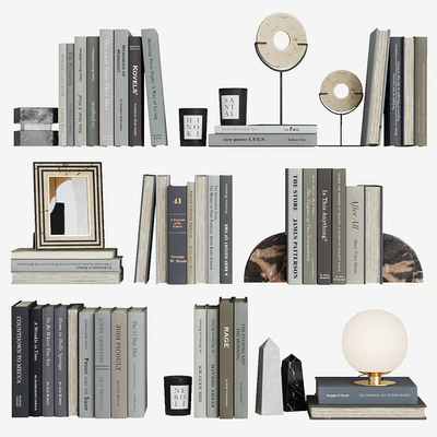 Decor shelf set 5 — Ver 1