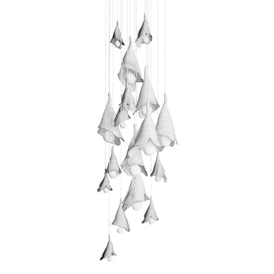 Pendant light in the form of flowers KOLOKOLCHIKI — Вид 3