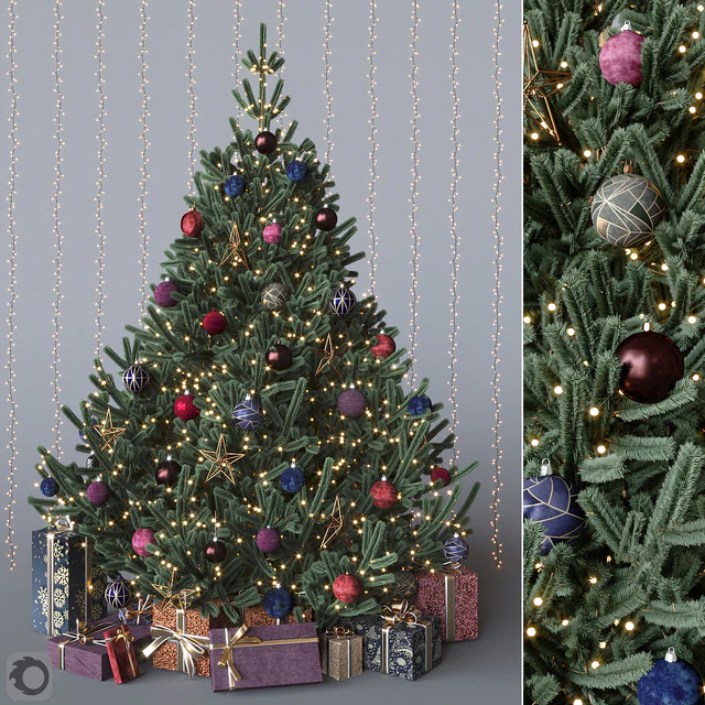 Dark Christmas tree — Скачать