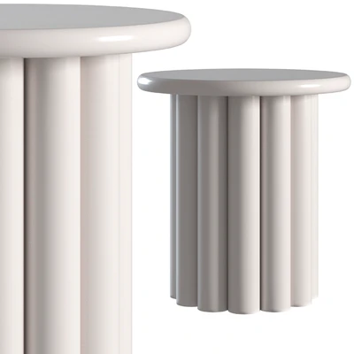 Coffee table Corner Design Unique grey — Вид 1