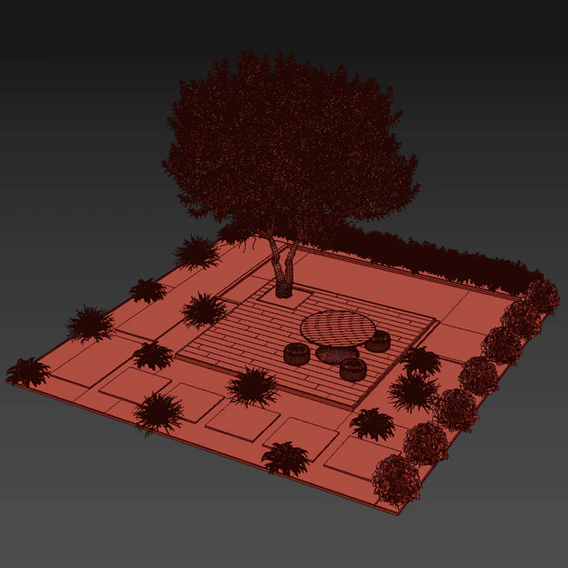 Town Square and Outdoor Plants 6 — Скачать
