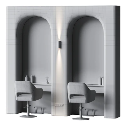 Place of a hair colorist in a beauty salon 1 — Ver 2