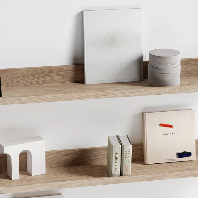 Decorative set 042 bookshelf — Скачать