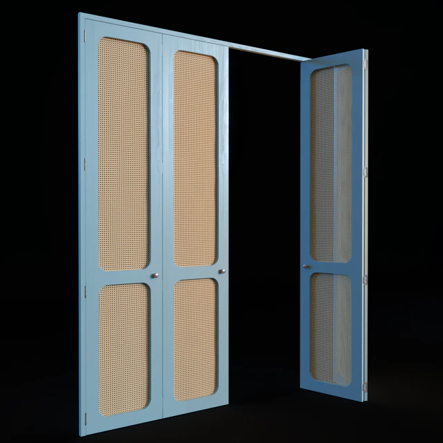 Rattan door set — Descargar