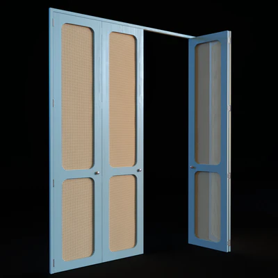 Rattan door set — Ver 2