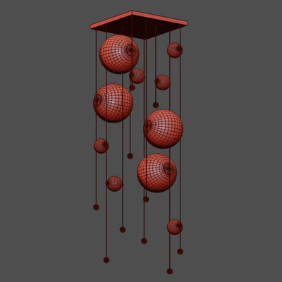 Abacus Square LED Pendant — Вид 2