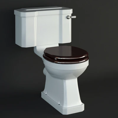 Toilet bowl-piece Burlington — Ver 2