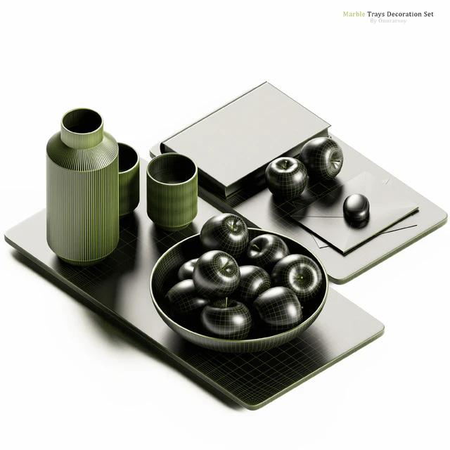 Zara Home - Marble Tray Decoration Set — Descargar