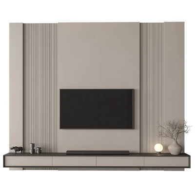 TV Wall Set 198 — Ver 4