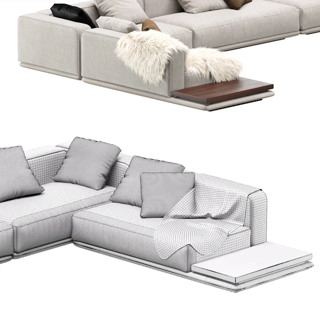Minotti HORIZONTE Modular Sofa 17 — Descargar