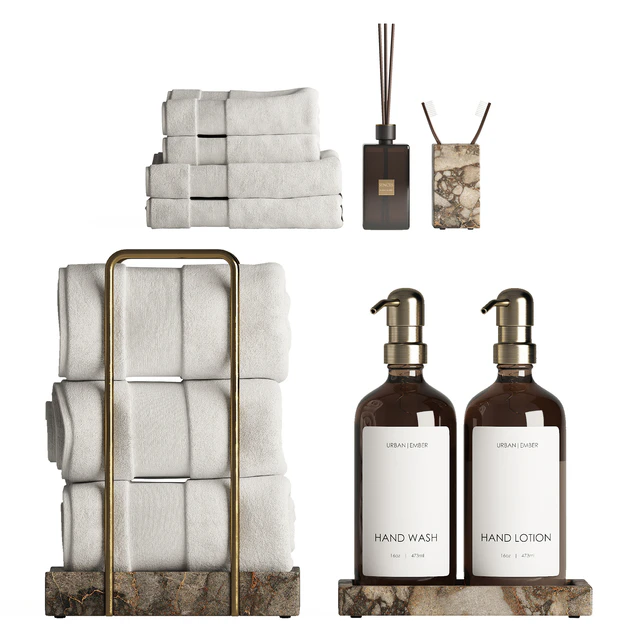 Urban bathroom set 001 — Скачать