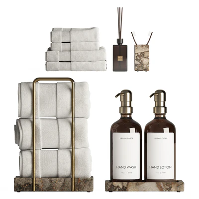 Urban bathroom set 001 — Вид 1