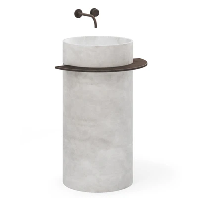 Stone washbasin Viola — View 2