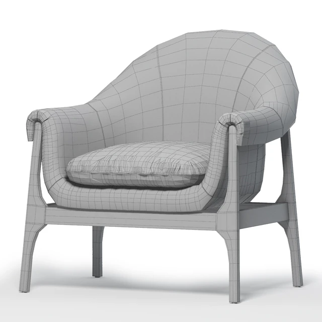 INDIO WOOD ACCENT CHAIR IN HAZE — Скачать