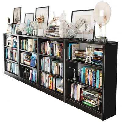 Dark bookshelf set — Ver 2