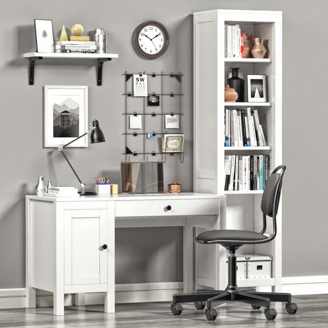 Ikea Hemnes Workplace and Bookcase — Descargar