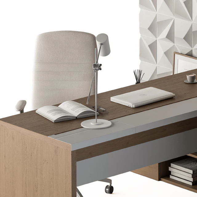 Office Furniture T Type Desk - Manager Set 29 — Скачать