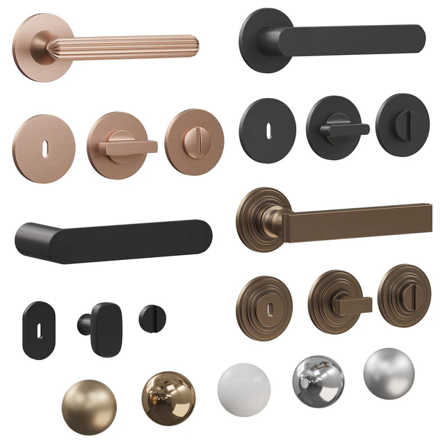 Door handles DND /Zeppelin, Luce, Pure, Lucrezia/ — Descargar