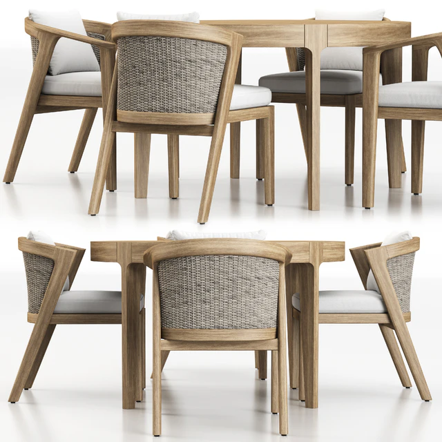 MALTA TEAK DINING SET — Скачать
