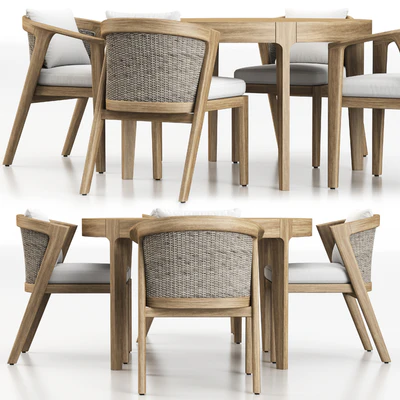 MALTA TEAK DINING SET — Вид 1