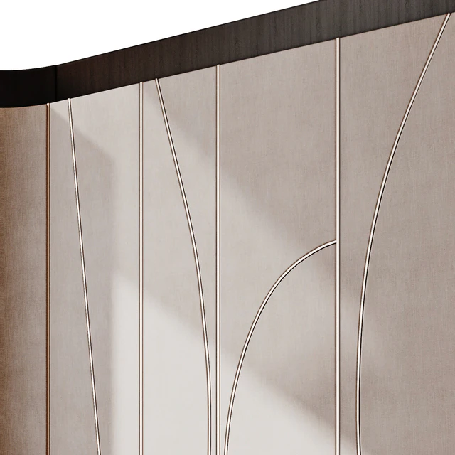 Decorative wall 3d panel headboard 026 — Descargar