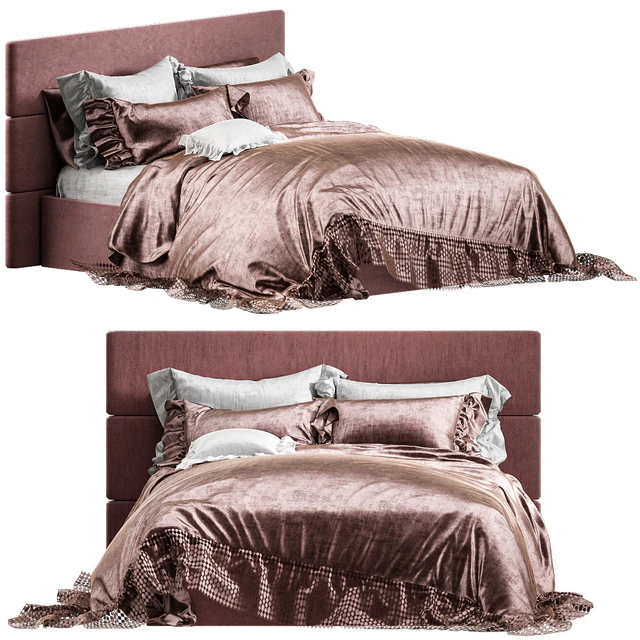 Luxury romantic bedding set — Скачать