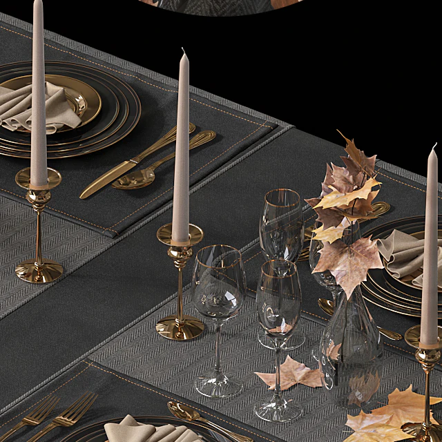 Сервировка стола / Table setting 2 — Скачать