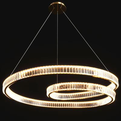 Crystal Chandelier Living Room — Ver 2
