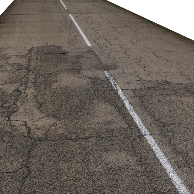Old asphalt road - 35 meters — Descargar