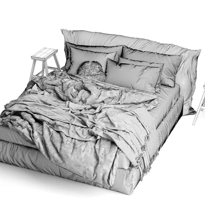 Hale Mercantile Co flax linen bed — Вид 3