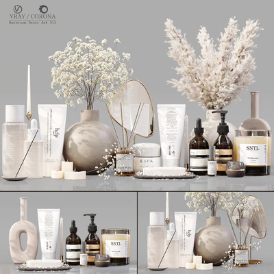Bathroom Decor Set 015 — Ver 1