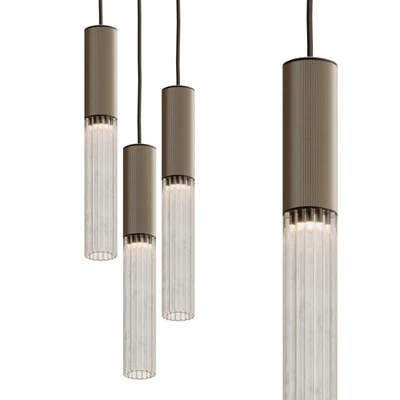 flume 50 pendant light - 3 drop grouping — Вид 1