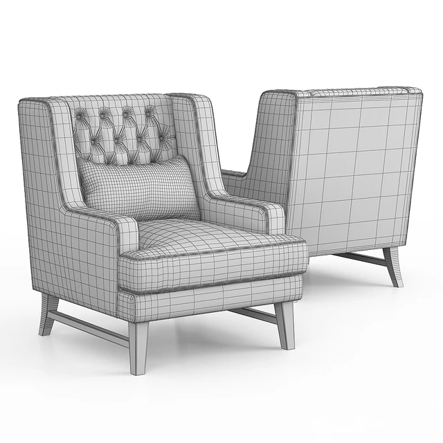 Dantone | Armchair "Baltimore" — Descargar