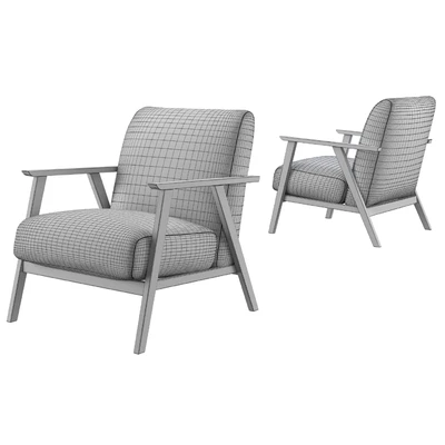 Cream Armchair — Вид 3