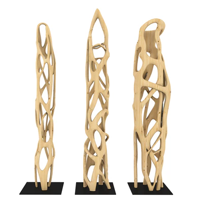 Wooden sculpture of Sahta Maoli — Ver 1