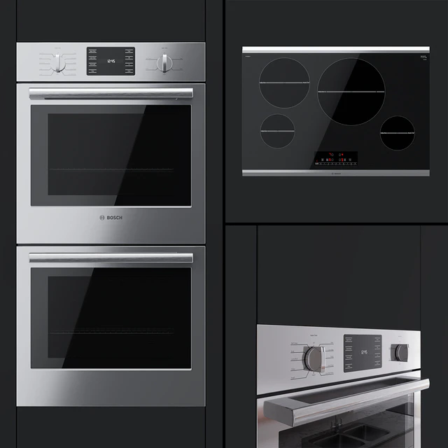 Bosch - dual oven HBN5651UC and hob NIT8068SUC — Descargar