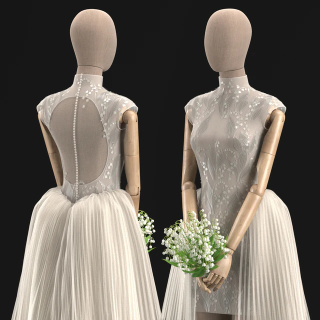 Wedding dress 02 — Скачать