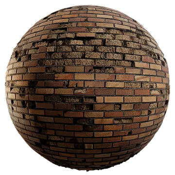 damaged brick wall 005 — Скачать