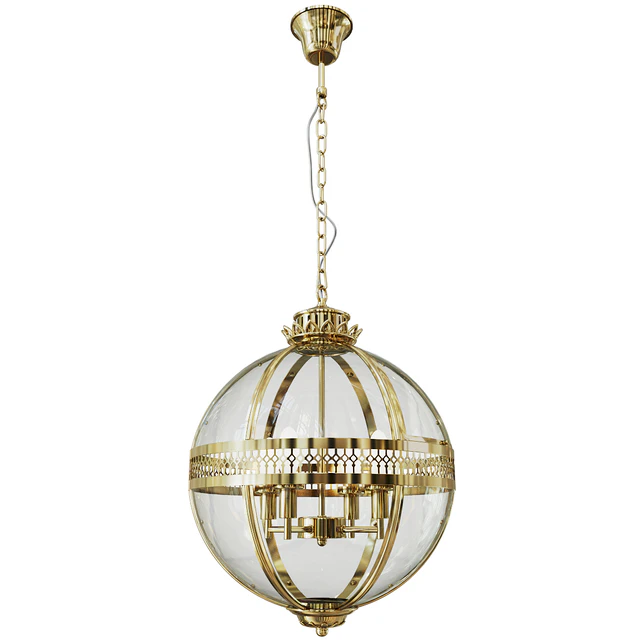 Ceiling lamp from Garda Decor - gold K2KM0115P-4MGOLD — Descargar