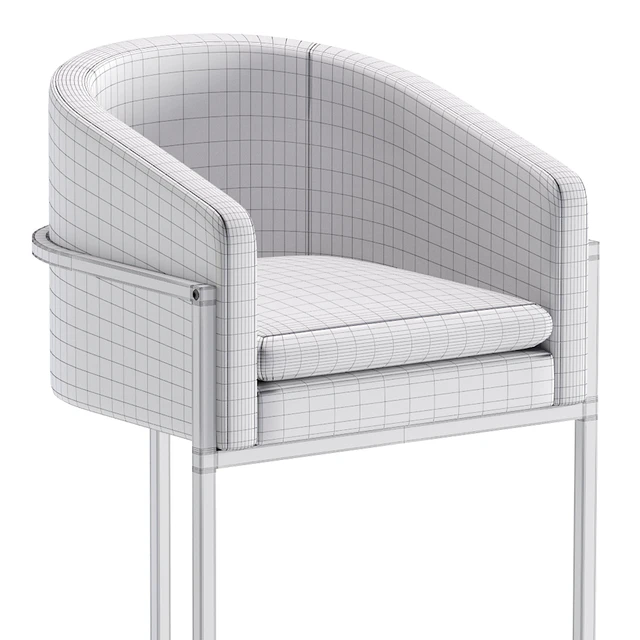 Bar and Semi Bar Stools San Francisco by Cazarina Interiors 3 Colors Version — Descargar